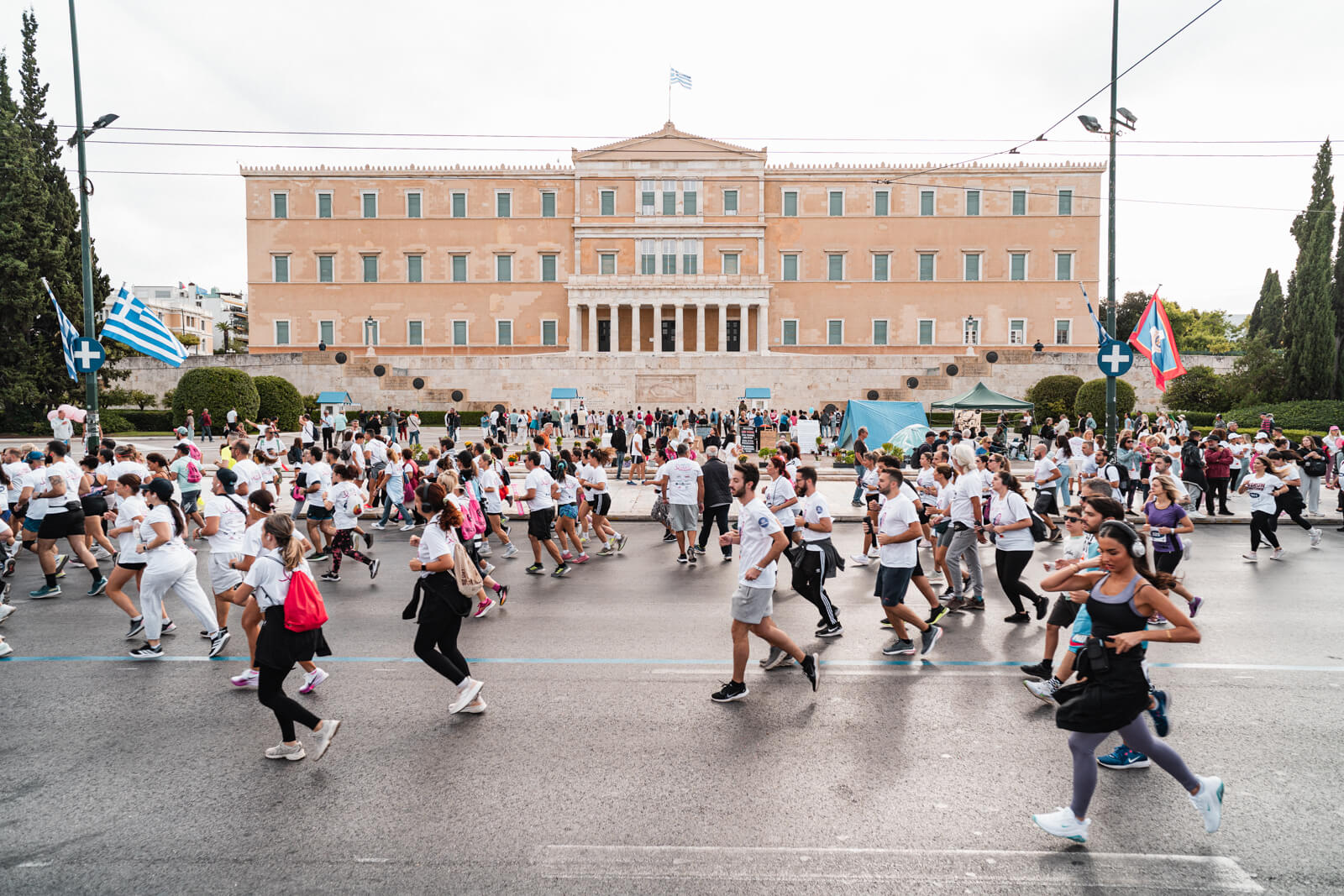 Δρομείς στον αγώνα δρόμου του Greece Race for the Cure®